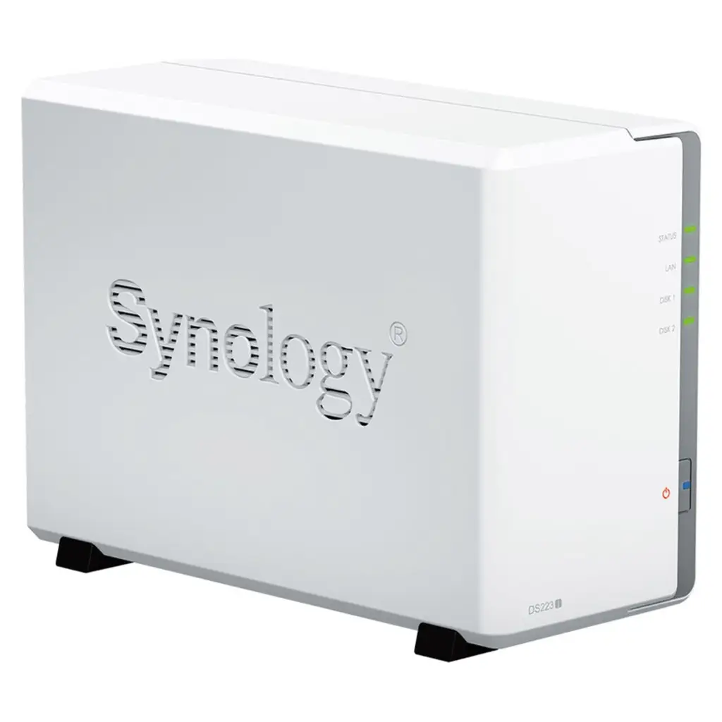 SYNOLOGY DS223J 2 BAY 1xGLAN NAS DEPOLAMA ÜNİTESİ