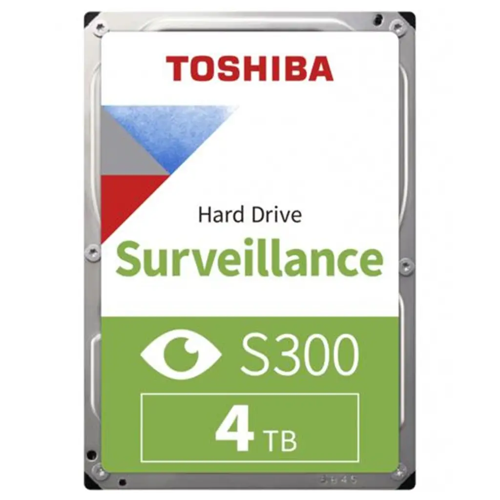 TOSHIBA 3.5" 4TB S300 HDWT840UZSVA SATA-3.0 5400RPM 256MB Harddisk