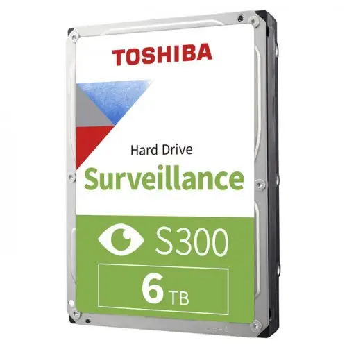 TOSHIBA 3.5" 6TB S300 HDWT860UZSVA SATA-3.0 5400RPM 256MB Harddisk