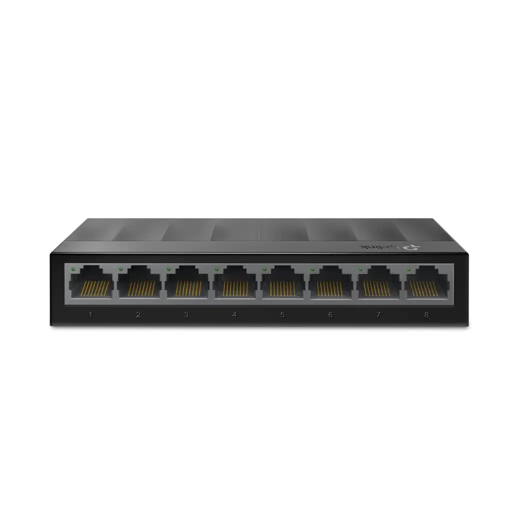 TP-LINK LS1008G 8-Port 10/100/1000Mbps Masaüstü Switch / Omada Runrate