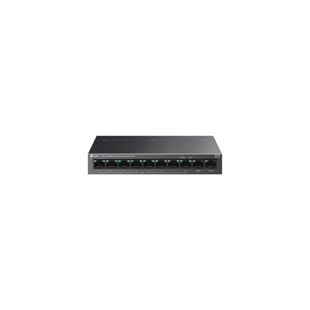 TP-LINK LS110P 10-Port Desktop Switch