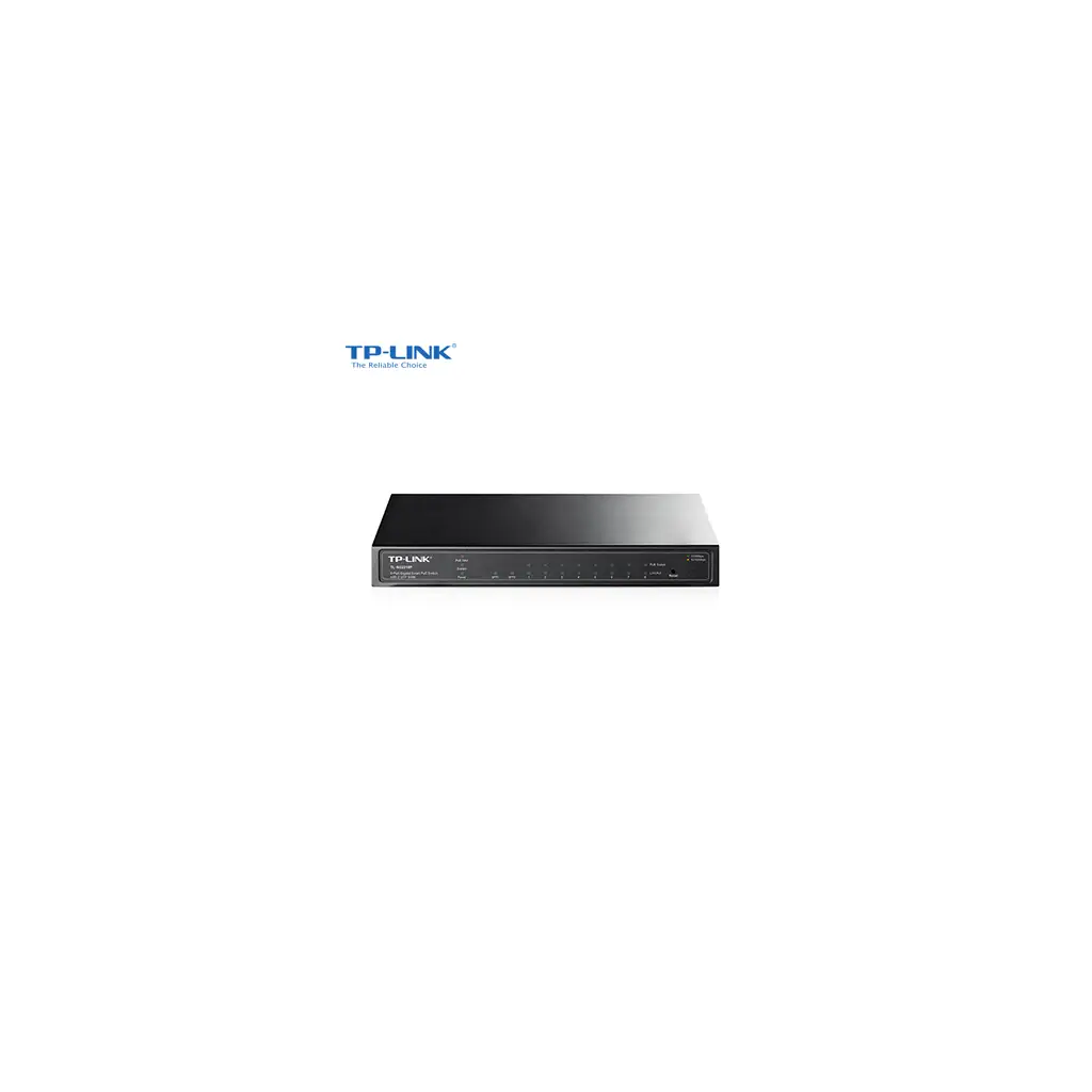 TP-LINK TL-SG2210P, 8 Port (2 SFP Port), Çelik Kasa, Gigabit Desktop PoE Smart Switch / Omada Project