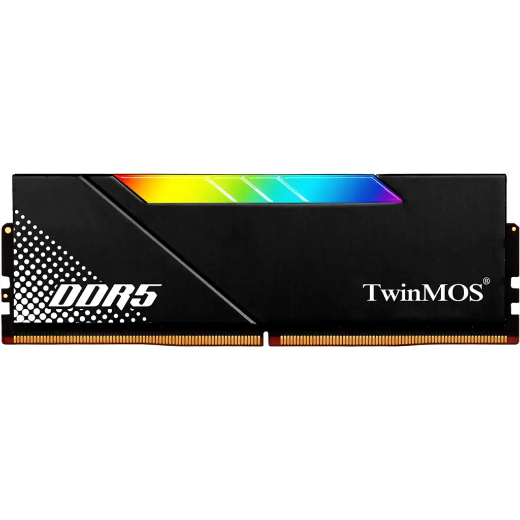 TwinMOS 16GB DDR5 6000MHz RGB SİYAH VOLTX SOĞUTUCULU (TMD516GB6000URGB36B)