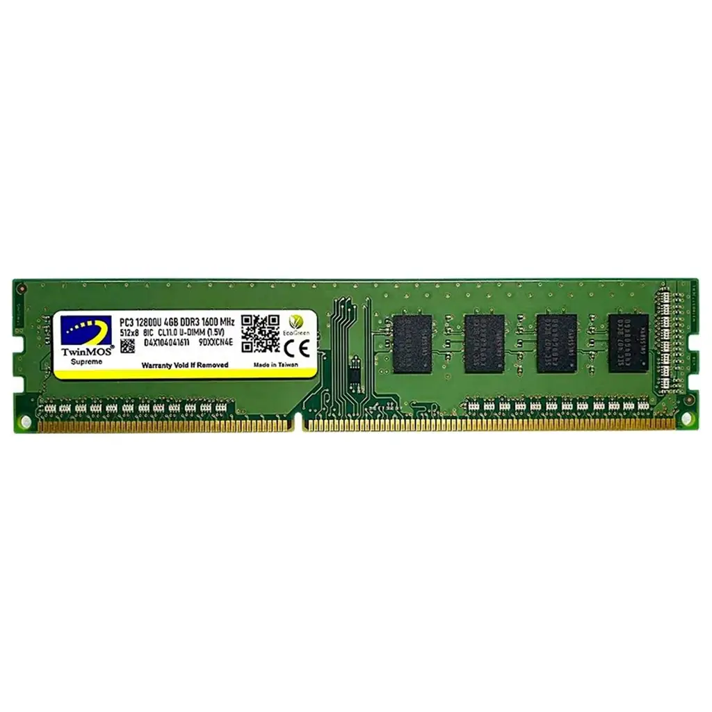 Twinmos 8GB 1600Mhz 1.5V DDR3 Kutulu PC Bellek (MDD38GB1600D)