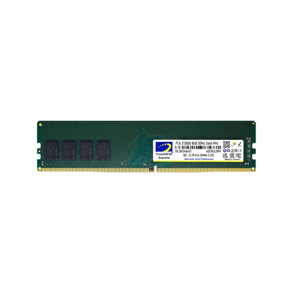 TwinMOS 8GB DDR4 2666MHz 1.2V (MDD48GB2666D)