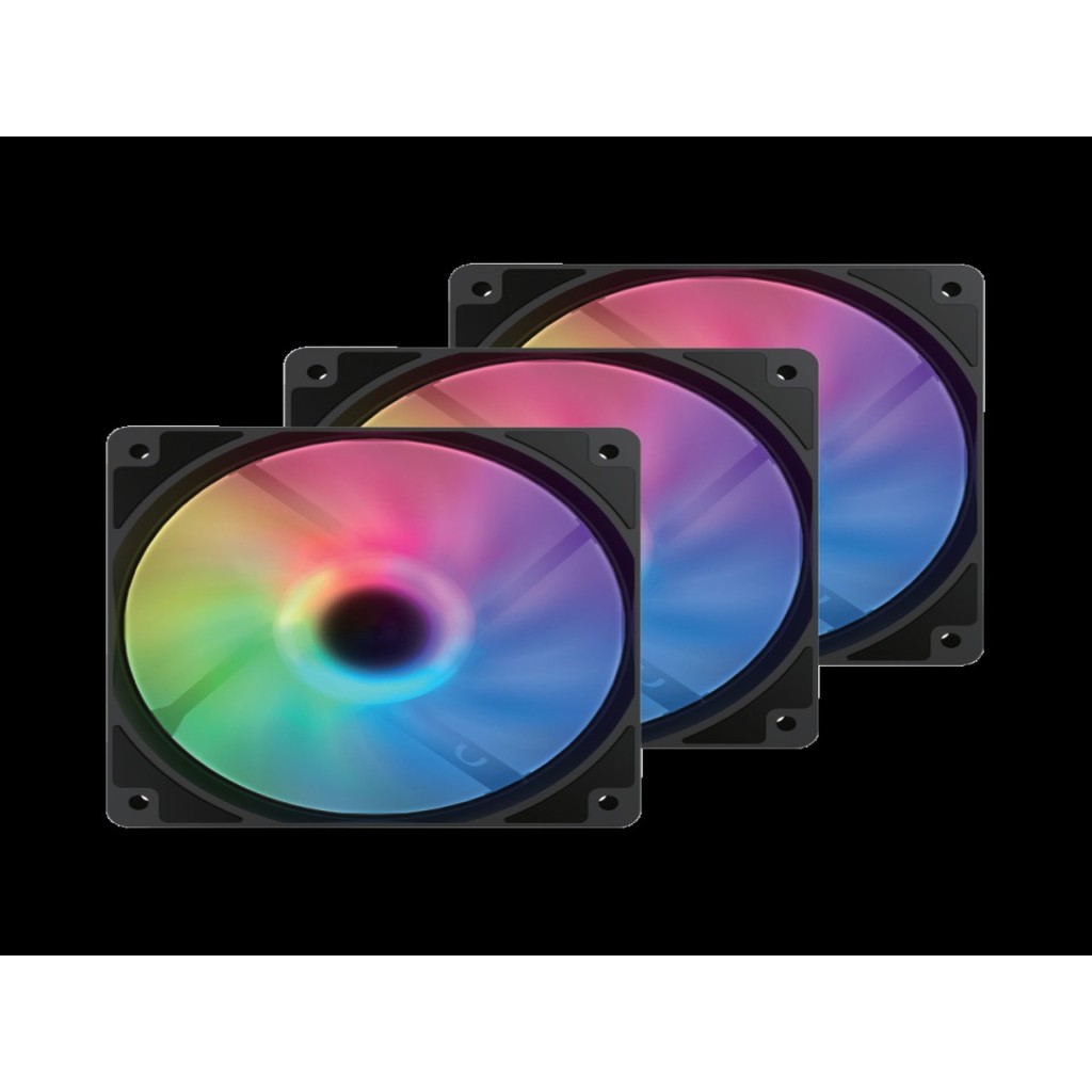VENTO VF1200FC, 120mm, ARGB, Kasa Fanı, 3-lü Paket