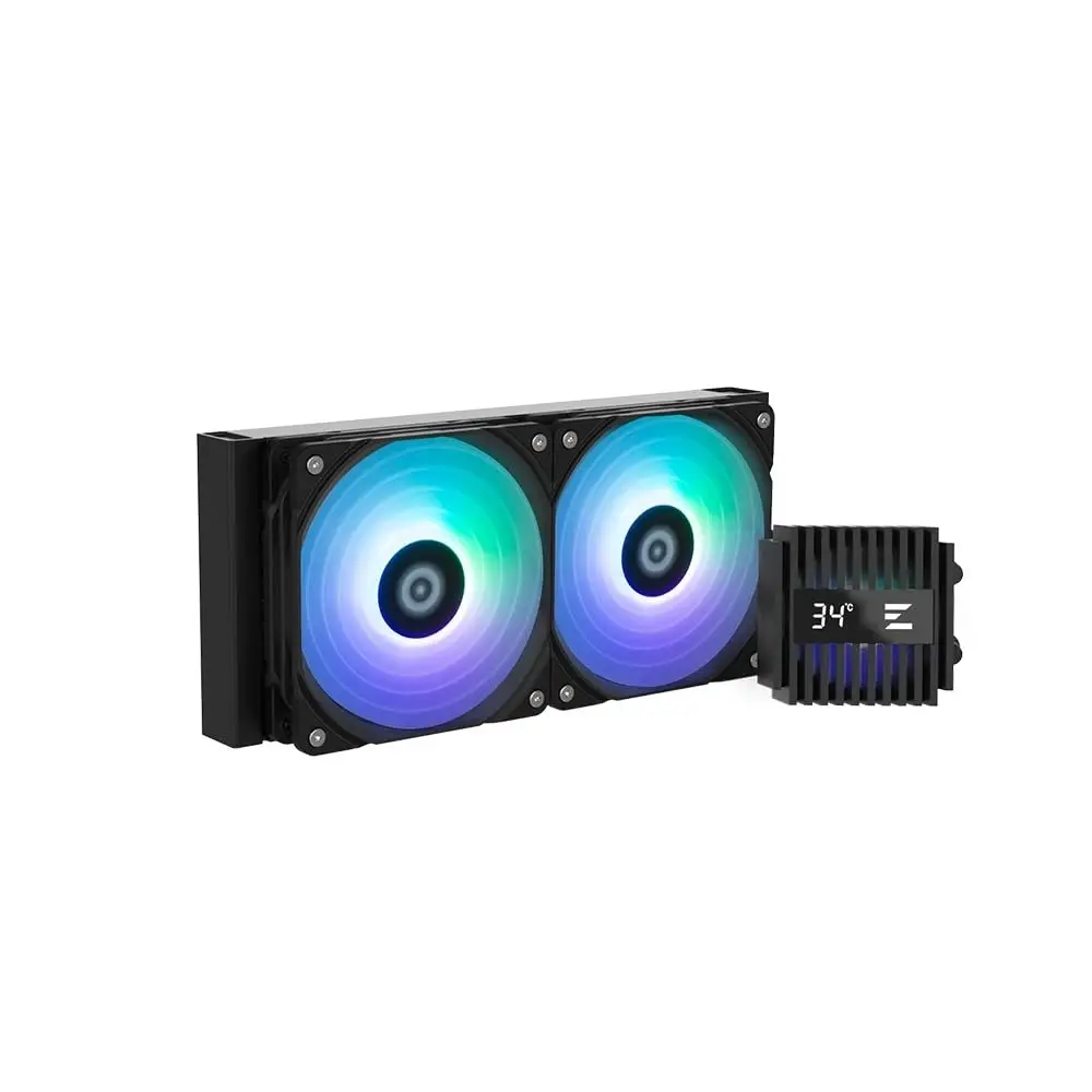 Zalman ALPHA2 A24 Siyah 71 CFM 1800RPM 2*12cm ARGB Fan AMD AM5/Intel LGA1700 240mm Sıvı Soğutmalı CP