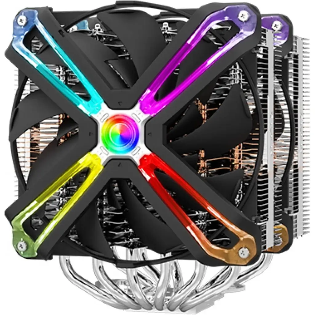 Zalman CNPS20X 61CFM 1500RPM Patentli 2*14cm ARGB FDB Fan AMD/Intel LGA1700 Hava Soğutmalı CPU Fan