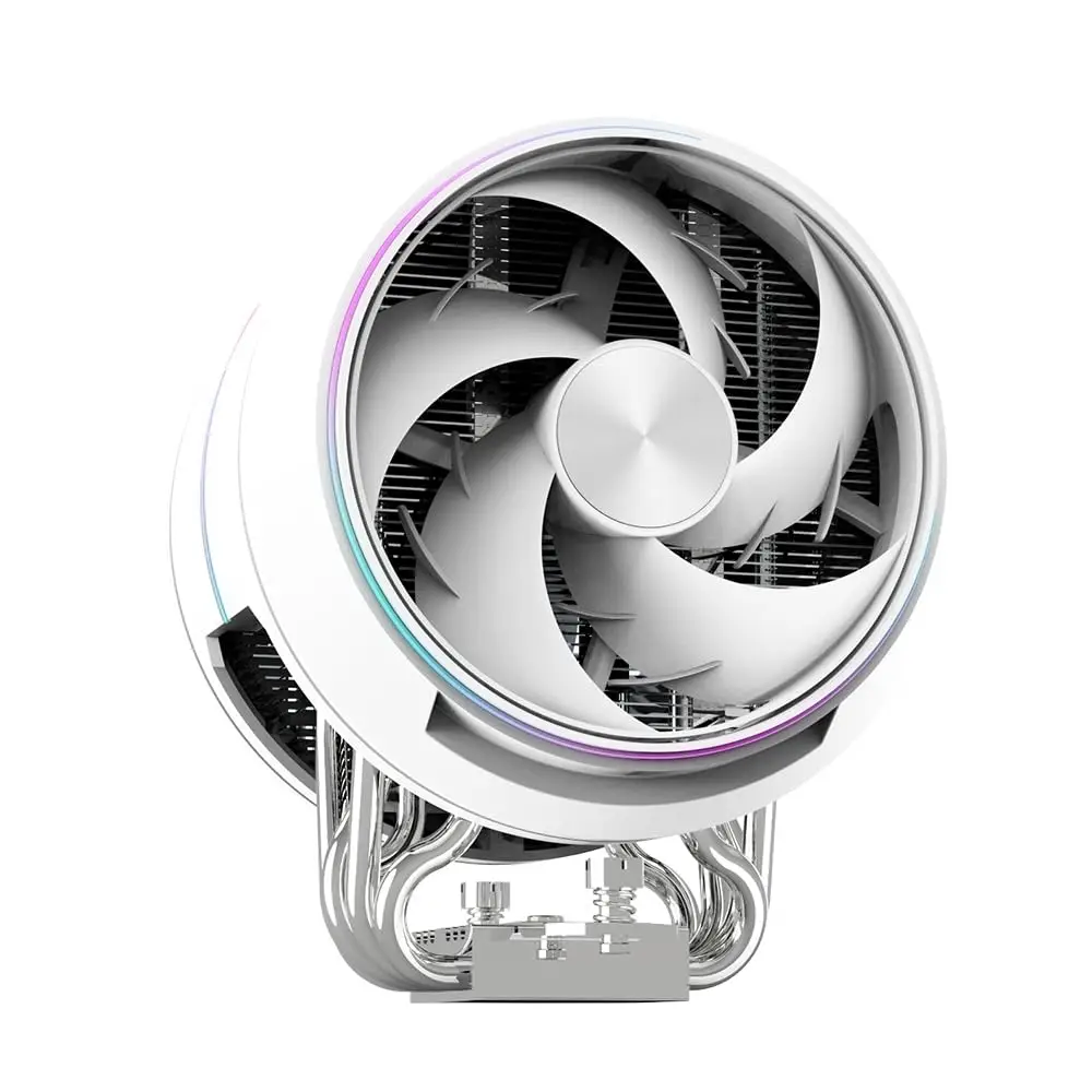Zalman ZET5 Beyaz 44,5 CFM 600-2000RPM TDP 220W PWM Fan AM5/LGA1851 Hava Soğutmalı CPU Fan