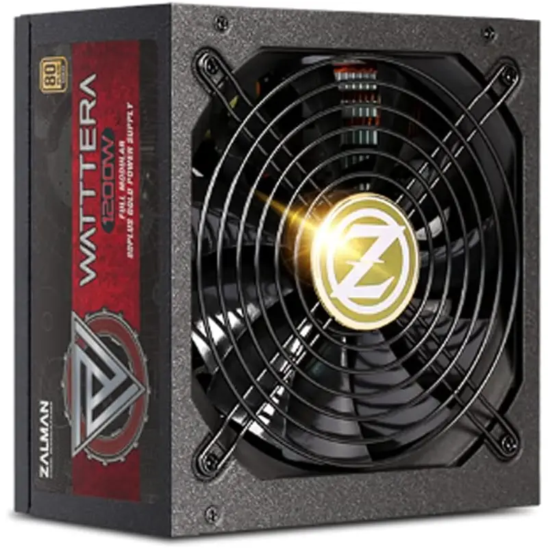 Zalman ZM1200-EBTII WATTTERA 1200W 120mm Fan 80 Plus Gold Aktif PFC Full-Modular Power Supply